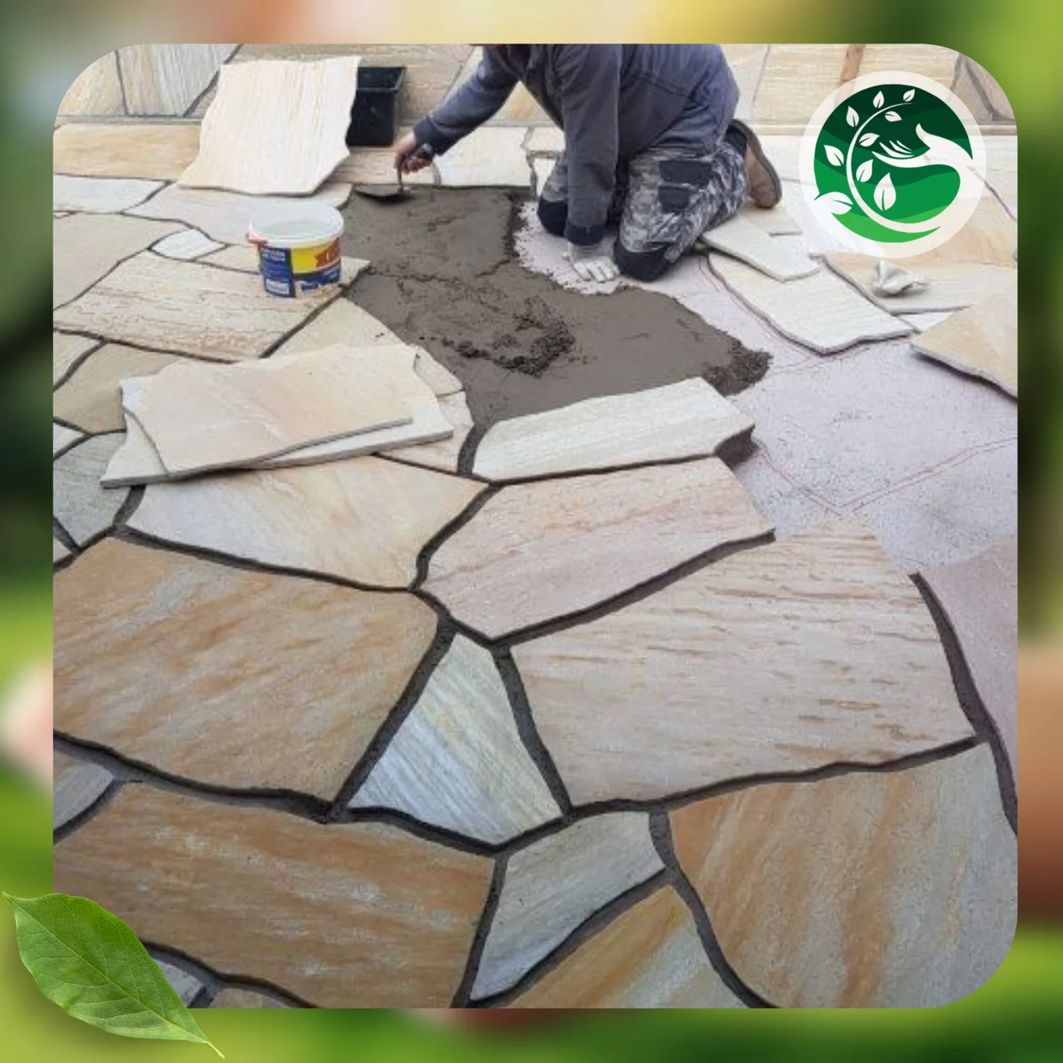 تركيب حجر عشوائى 2