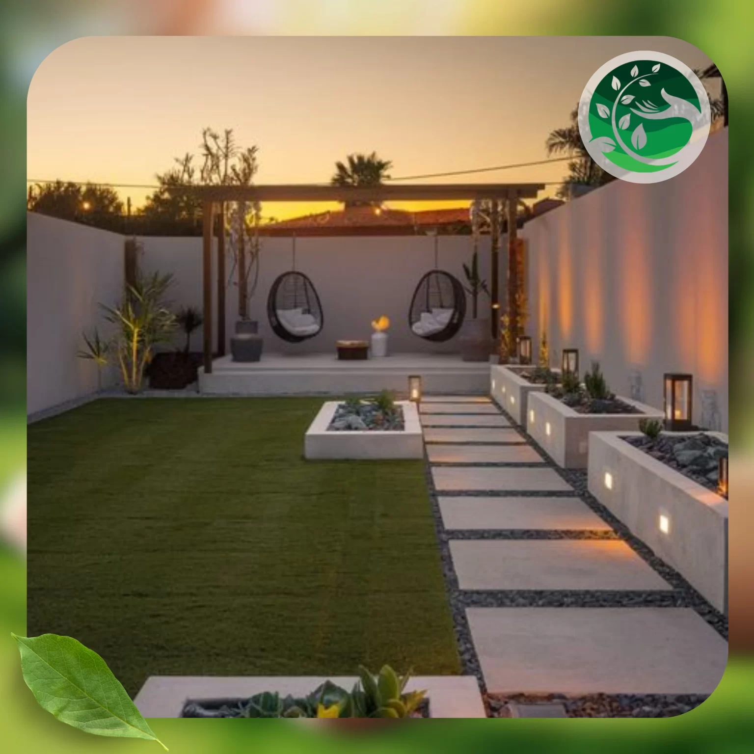 تنسيق حدائق 3