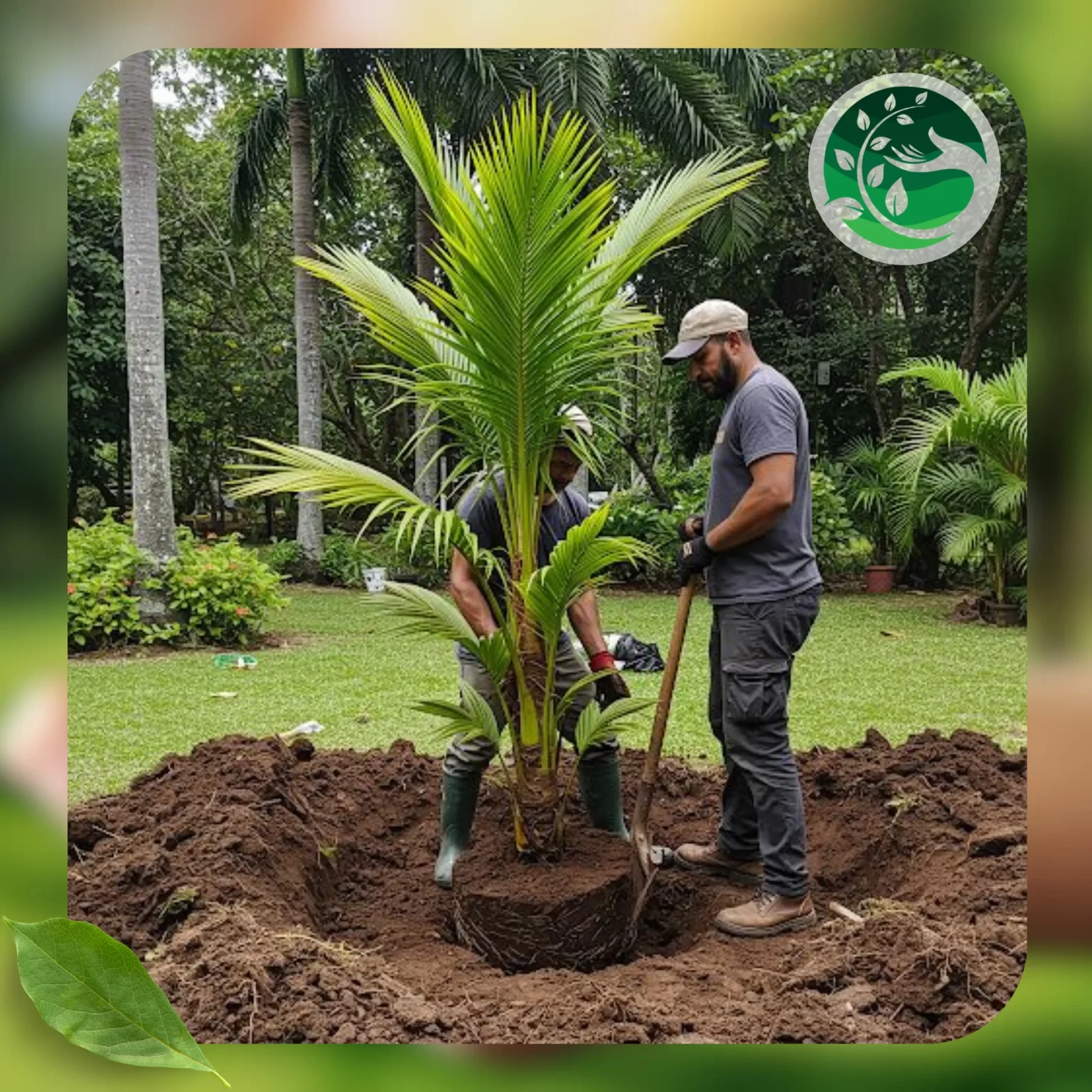 زراعه وتقليم العشب والاشجار 1