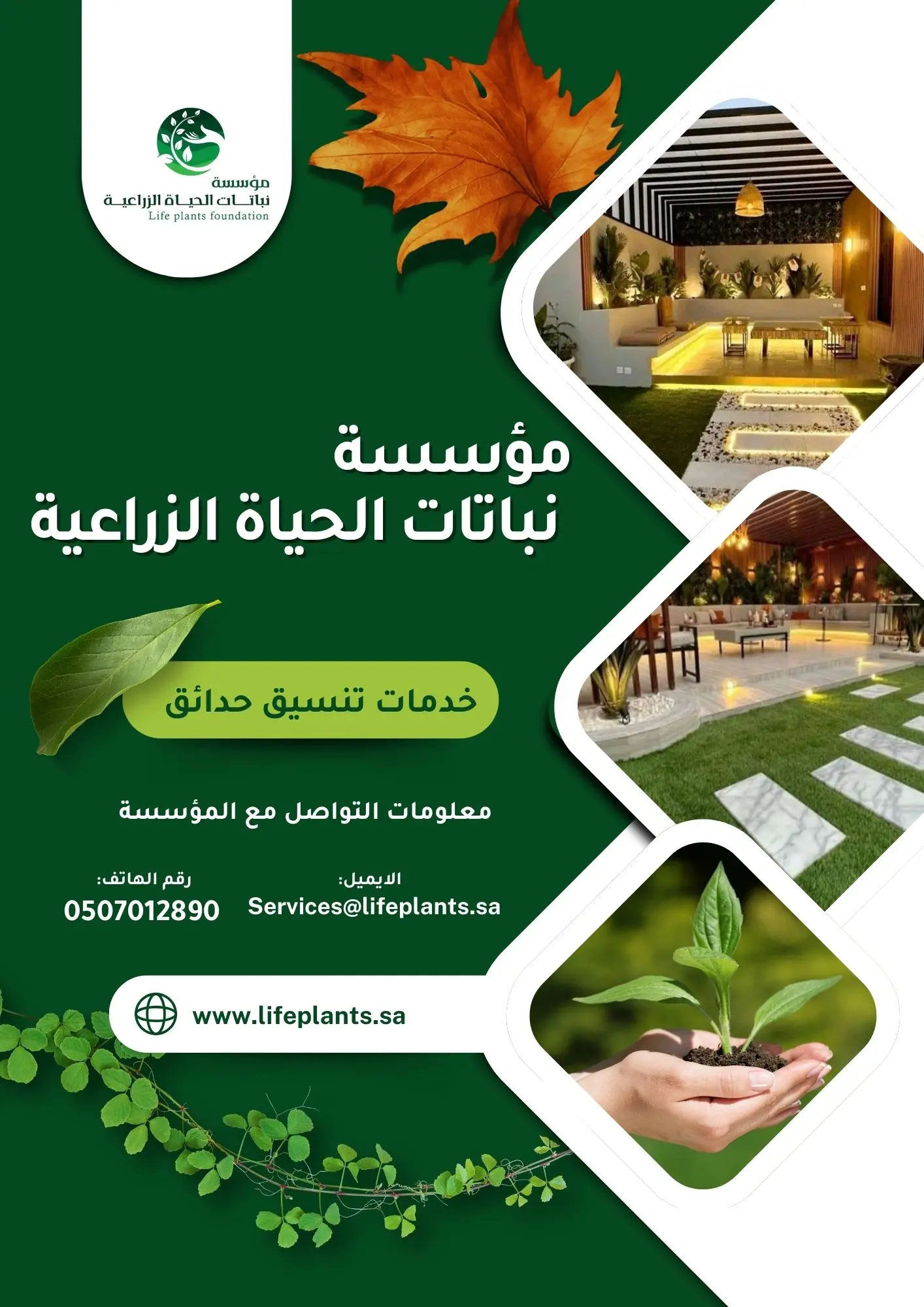 بروفايل مؤسسة نباتات الحياة