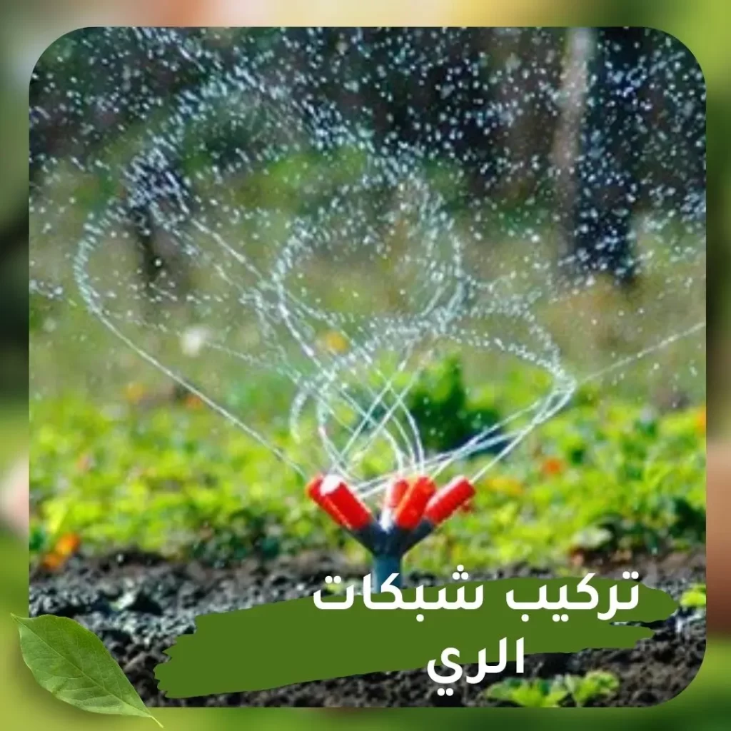 تركيب شبكات الري 2